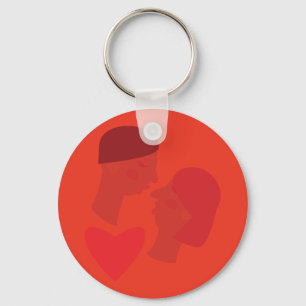 A Kiss Key Ring