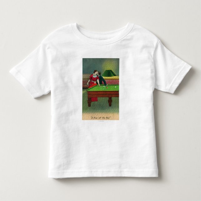 A Kiss off the Red Toddler T-Shirt (Front)