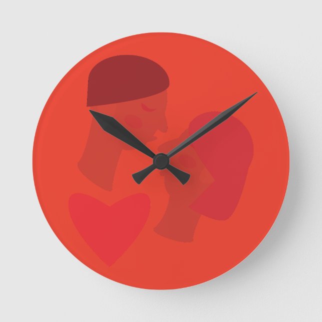 A Kiss Round Clock (Front)
