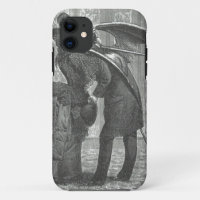 A Kiss Victorian Bat/Vampire Costume iPhone 5 Case
