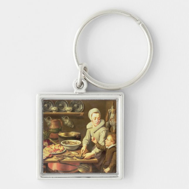 A Kitchen Interior Key Ring (Front)