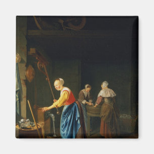 A Kitchen Scene Magnet