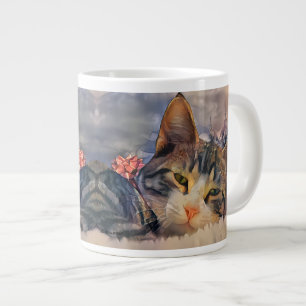 A Kitten Christmas Large Coffee Mug