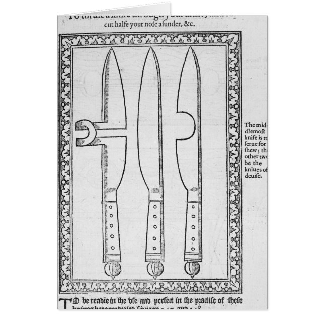 A Knife Trick (Front)