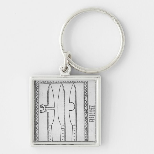 A Knife Trick Key Ring (Front)