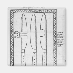 A Knife Trick Magnet