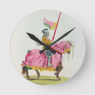 A Knight Armed for the Bond, 1512, engraved by W. Round Clock