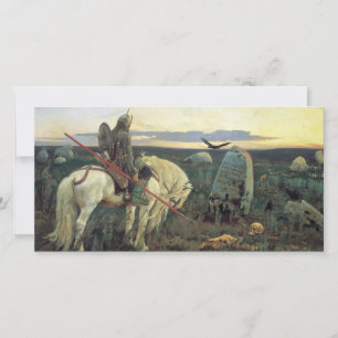 A Knight at the Crossroads (by Viktor Vasnetsov) Card