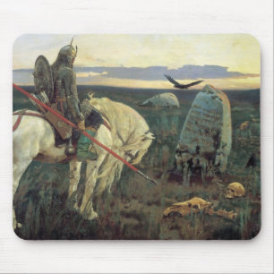 A Knight at the Crossroads Mouse Pad