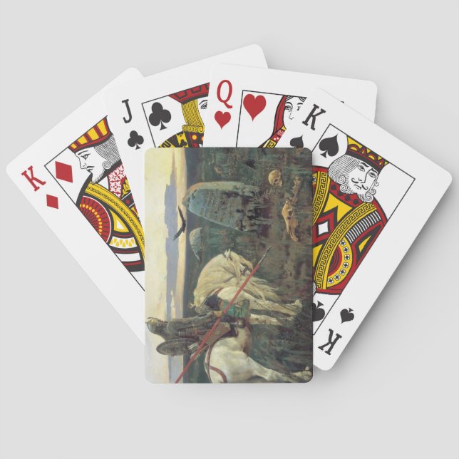 A Knight at the Crossroads Playing Cards (Back)