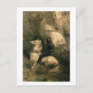 A Knight, c.1885 Postcard