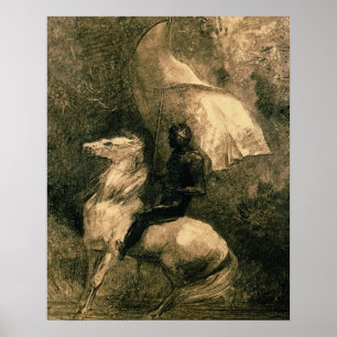 A Knight, c.1885 Poster