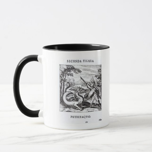A knight defeating 'Rot' Mug (Left)