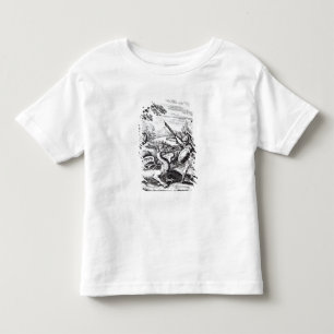 A knight defeating 'Rot' Toddler T-Shirt