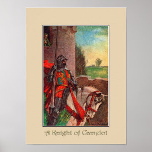 A Knight of Camelot Art Print
