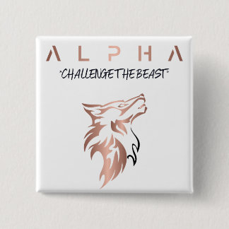 A.L.P.H.A 15 CM SQUARE BADGE