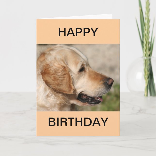 A Labrador's Smile Card (Front)