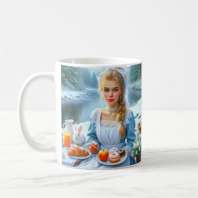 A labyrinth of amazing discoveries - coffee mug (Left)