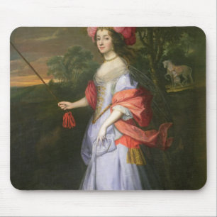 A Lady in Masquerade Costume, c.1679 Mouse Pad