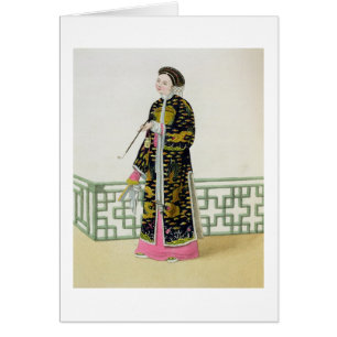A Lady of Distinction in her Habit of Ceremony, pl