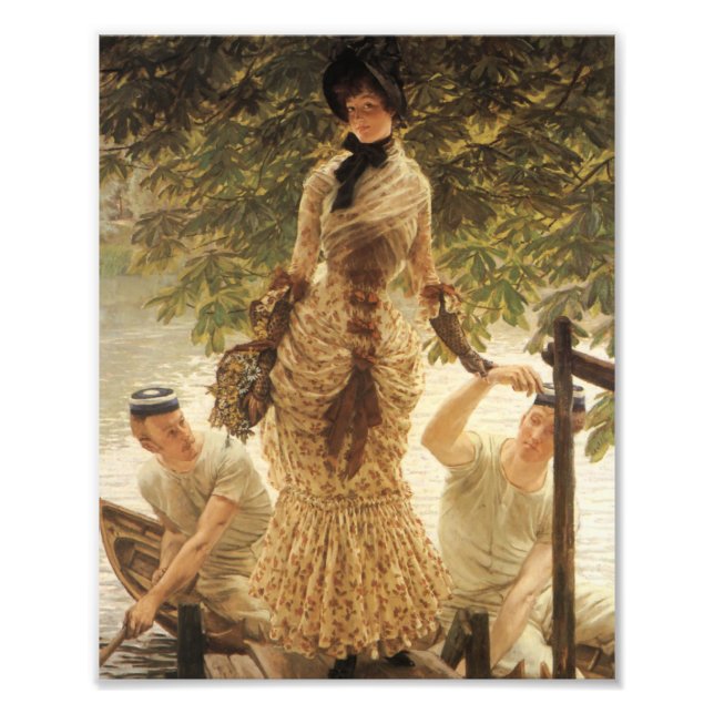 A Lady on the Thames Photo Print (Front)