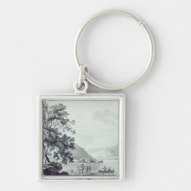 A Lake Scene Key Ring (Front)