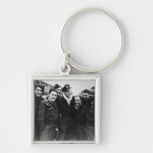 A Lancaster Bomber Crew Key Ring