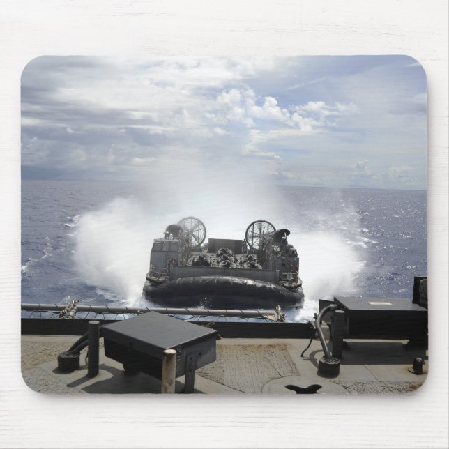A landing craft air cushion mouse pad (Front)