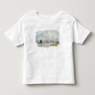 A Landing Stage on the Escaut, 1866 Toddler T-Shirt