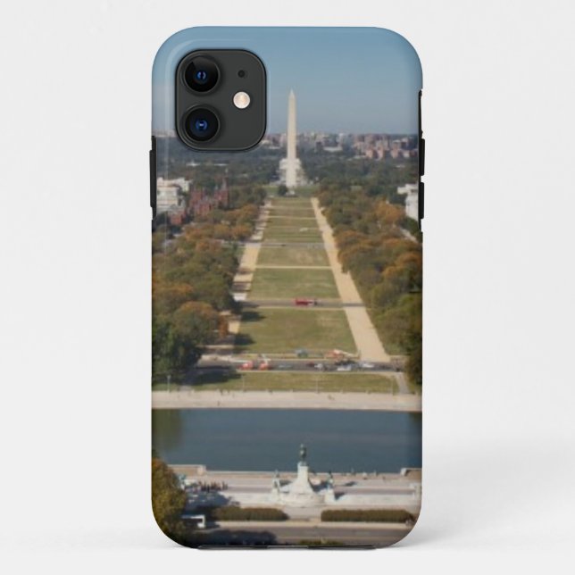 A landscape view of Washington DC Case-Mate iPhone Case (Back)