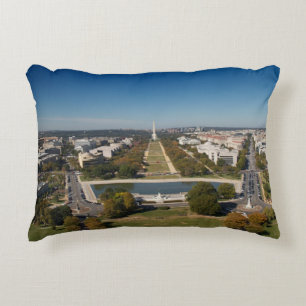 A landscape view of Washington DC Decorative Cushion