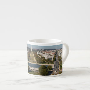 A landscape view of Washington DC Espresso Cup