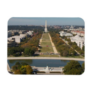 A landscape view of Washington DC Magnet