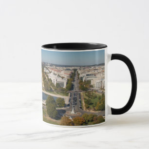 A landscape view of Washington DC Mug