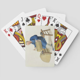 A Lantern Painter, plate 20 from 'The Costume of C Playing Cards