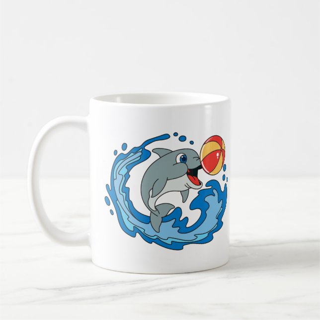 A large and stylish coffee mug as a gift (Left)