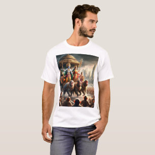 a large group of people are watching a parade of p T-Shirt