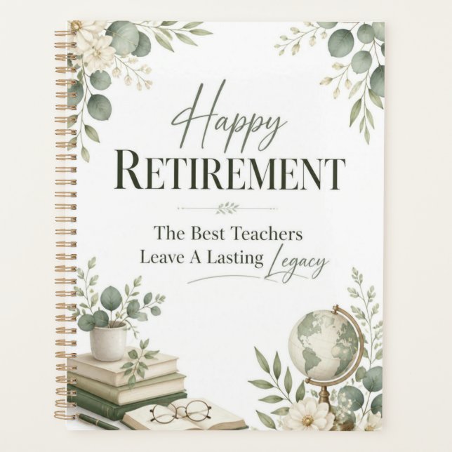 A Lasting Legacy Happy Retirement Planner (Front)