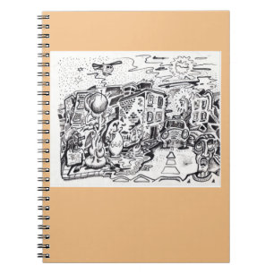 A late-night walk home notebook