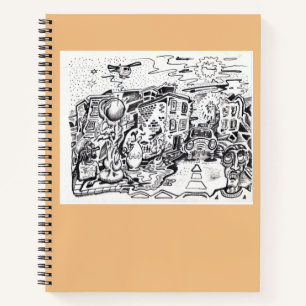 A late-night walk home notebook