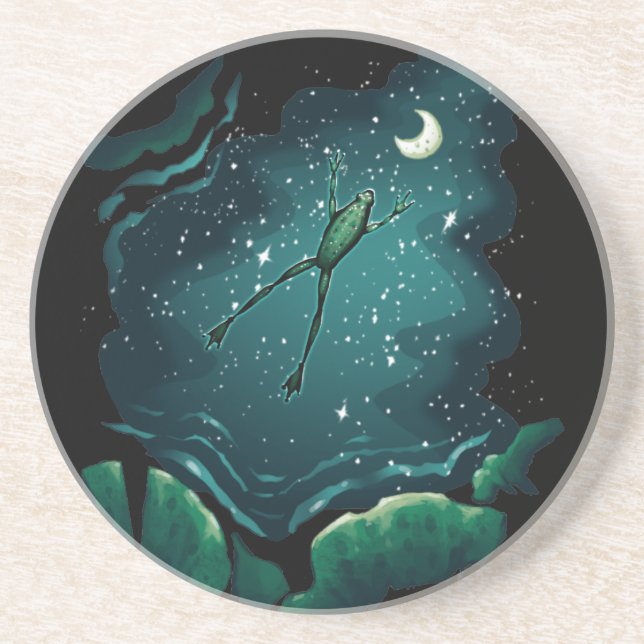A Leap Over the Moon Coaster (Front)