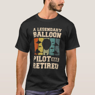 A legendary balloon pilot has retired T-Shirt