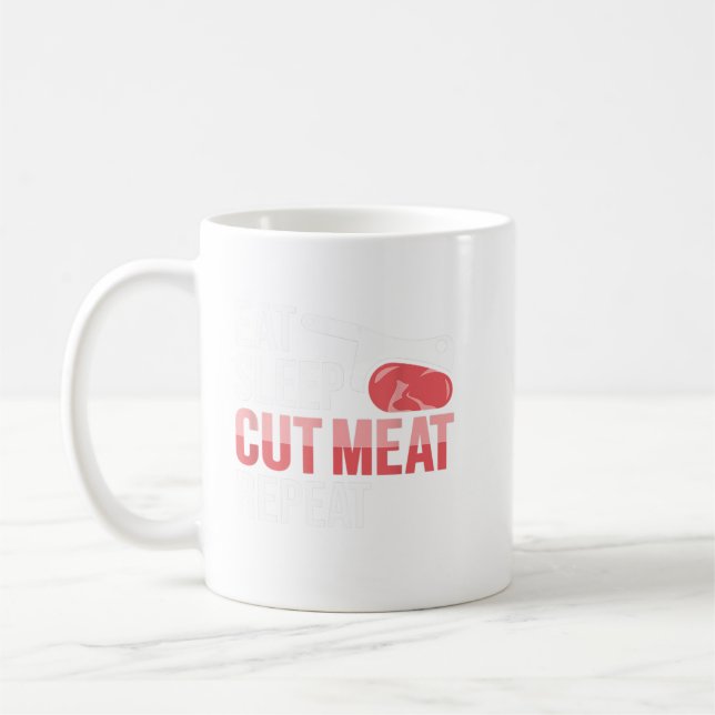 A Legendary Butcher Has Retired. Perfect design fo Coffee Mug (Left)