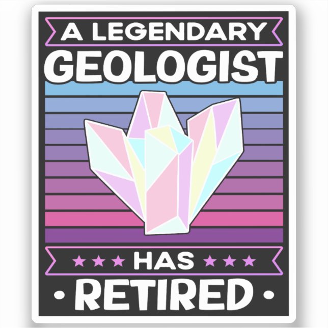 A Legendary Geologist Has Retired Geology Funny (Front)