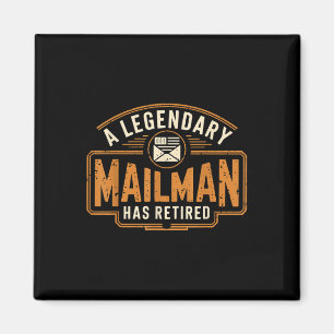 A Legendary Mailman Has Retired Postal Worker Reti Magnet