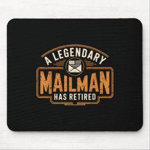 A Legendary Mailman Has Retired Postal Worker Reti Mouse Pad