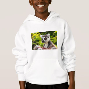 a  lemur on  Kids' Fleece Pullover Hoodie