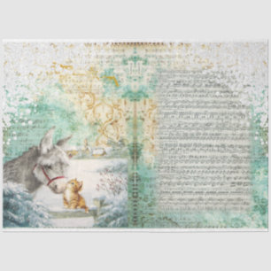 A Let it Snow Series Design 6 Tissue Paper