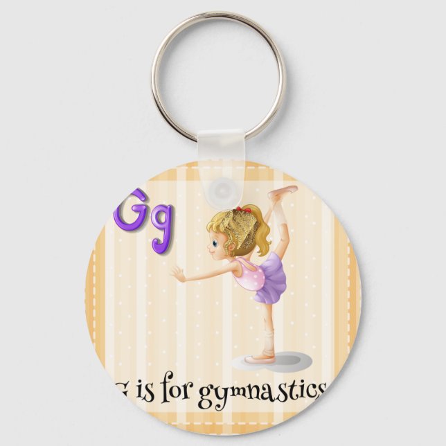 A letter G Key Ring (Front)