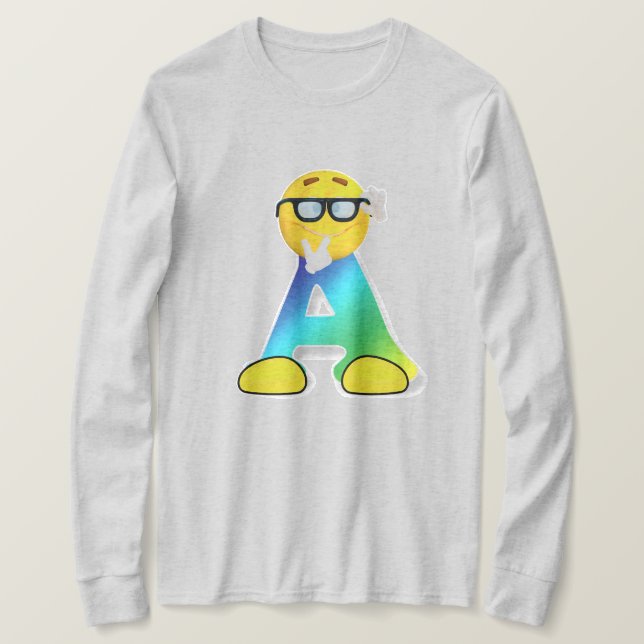 A letter T-Shirt (Design Front)